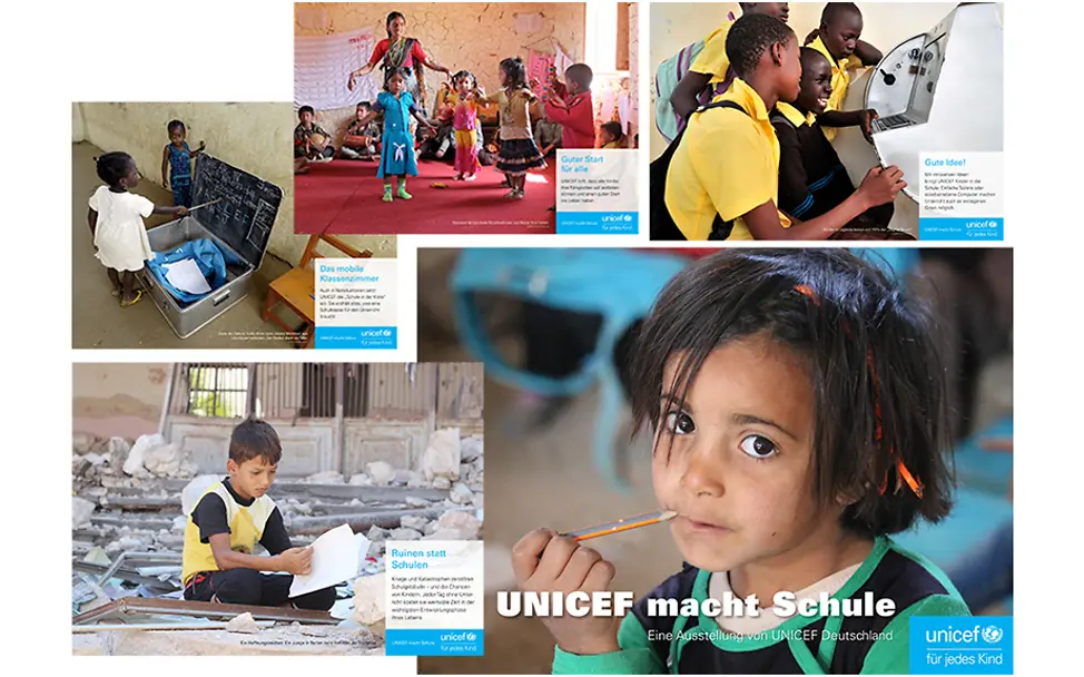 Ausstellung: UNICEF macht Schule | © UNICEF Ausstellung: UNICEF macht Schule