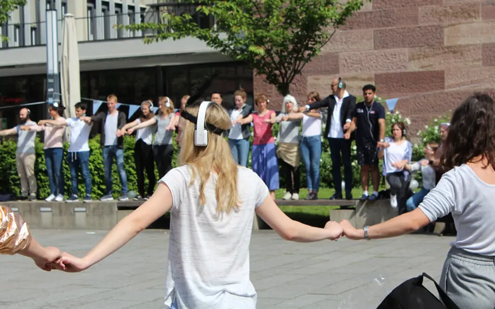 Theater der 10.000 | © UNICEF/Leonie Pichler Theater der 10.000: Probe zur größten Theateraktion Deutschlands