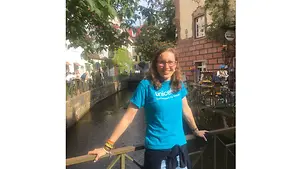 Janna ist ehrenamtlich aktiv für UNICEF | © CREDIT FEHLT Janna ist ehrenamtlich aktiv für UNICEF