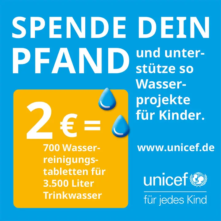 Pfand-Aufkleber 9x9
