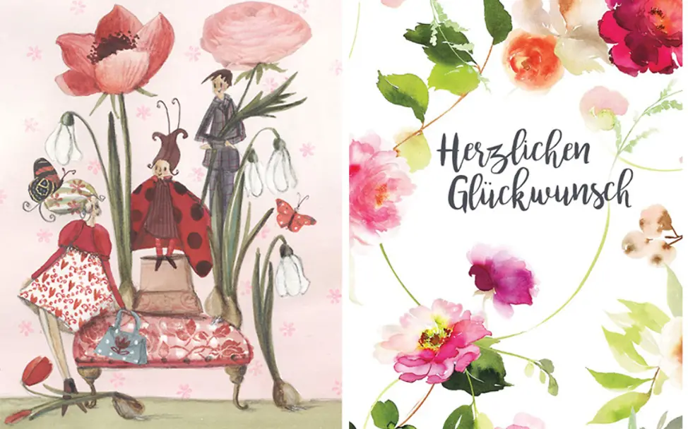 UNICEF-Grußkarten bei IKEA | © Silke Leffler / UNICEF UNICEF-Grußkarten für IKEA