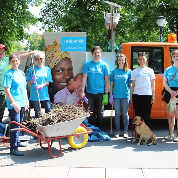 Dreck-Weg-Aktion 2019 | © UNICEF Potsdam/Duc Tam Pham
