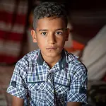 Fawaz (10) | © UNICEF/Herwig Jordanien: Portrait von Fawaz (10), ein syrischer Flüchtlingsjunge