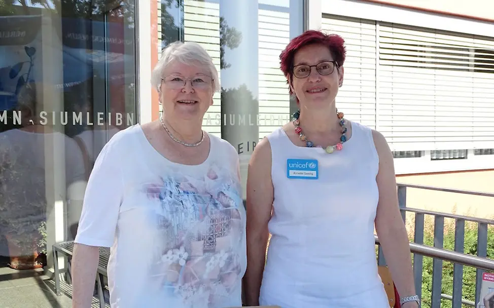 UNICEF-Spendenlauf am Leibniz-Gymnasium | © UNICEF Potsdam/Gaedig