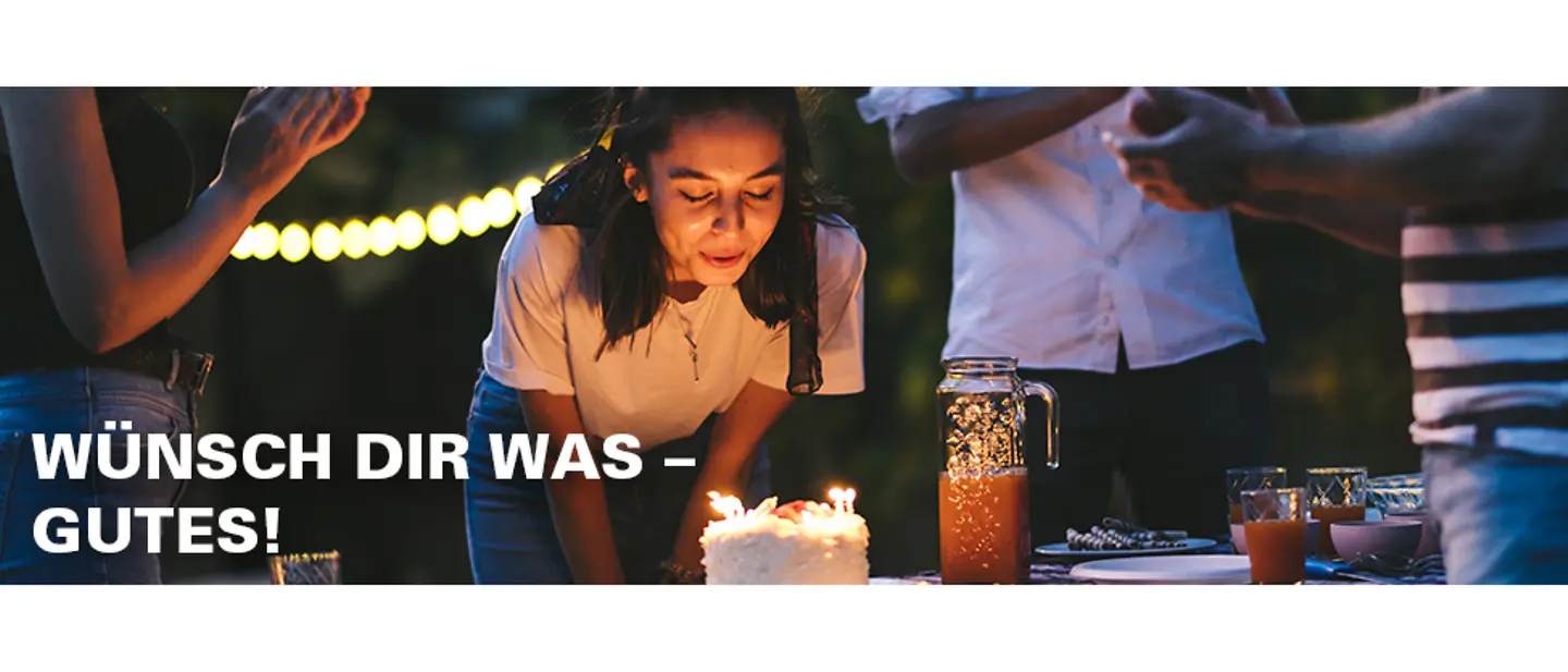 Spendenaktion zum Thema "Geburtstag" Spendenaktion zum Thema "Geburtstag"