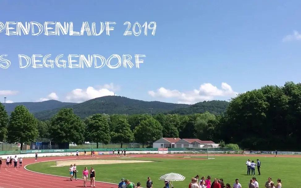 Spendenlauf Wirtschaftsschule Deggendorf am 5.6.2019