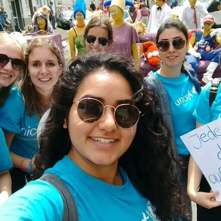 UNICEF-Gruppe beim Carnival der Kulturen