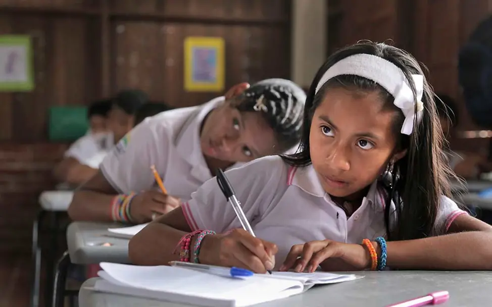 UNICEF gibt Kindern in Kolumbien neue Perspektiven. | © UNICEF/LeMoyne Unsere Projekte unterstützen traumatisierte Kinder in Kolumbien.