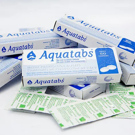 Wasserreinigungstabletten Wasserreinigungstabletten