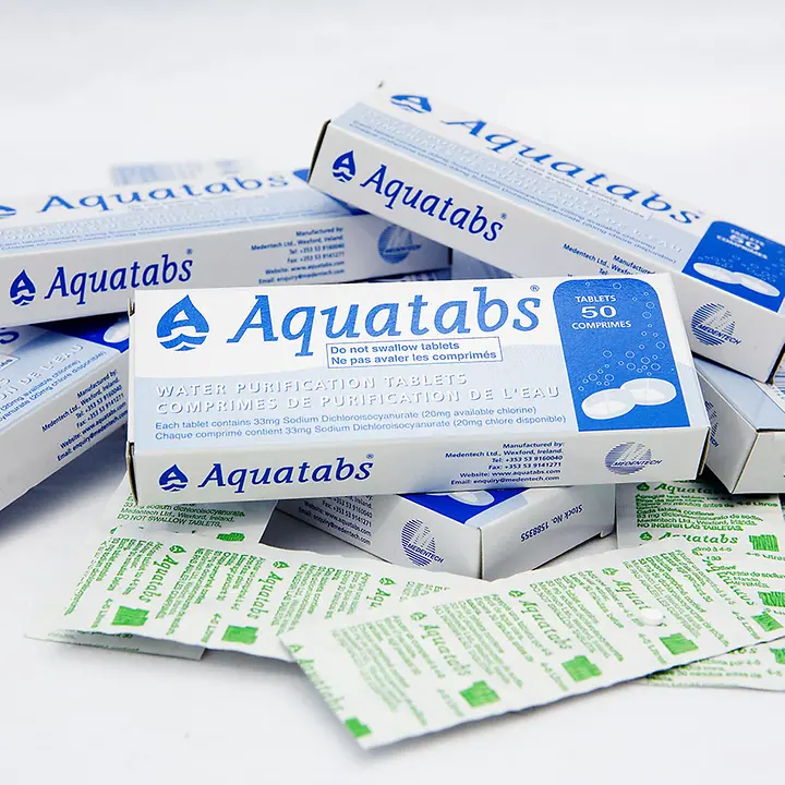 Wasserreinigungstabletten Wasserreinigungstabletten