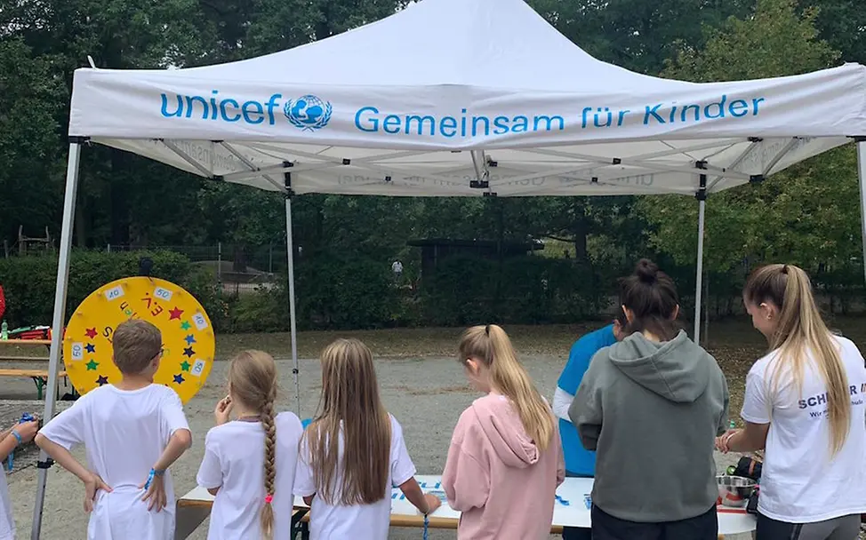 Spendenlauf Schiller Schulen Potsdam | © UNICEF Potsdam/Jamil