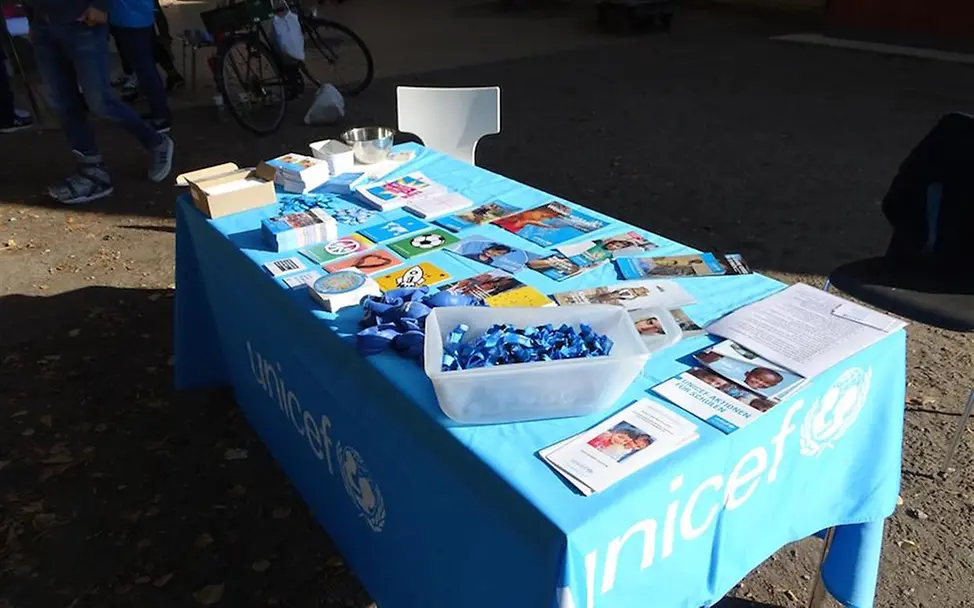 UNICEF-Spendenlauf an der Goethe-Grundschule | © UNICEF Potsdam/Gaedig