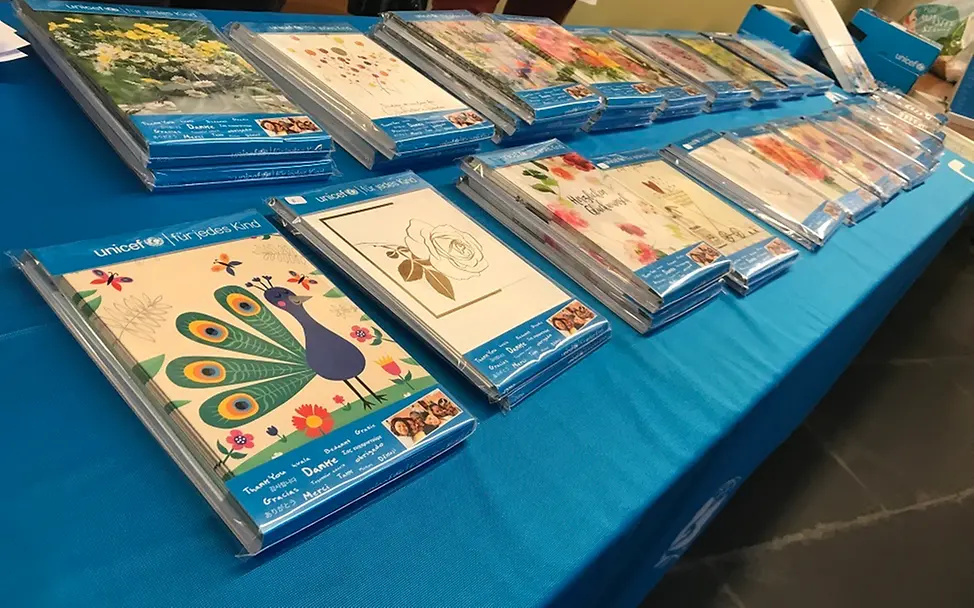 UNICEF-Grußkarten © UNICEF-AG Berlin