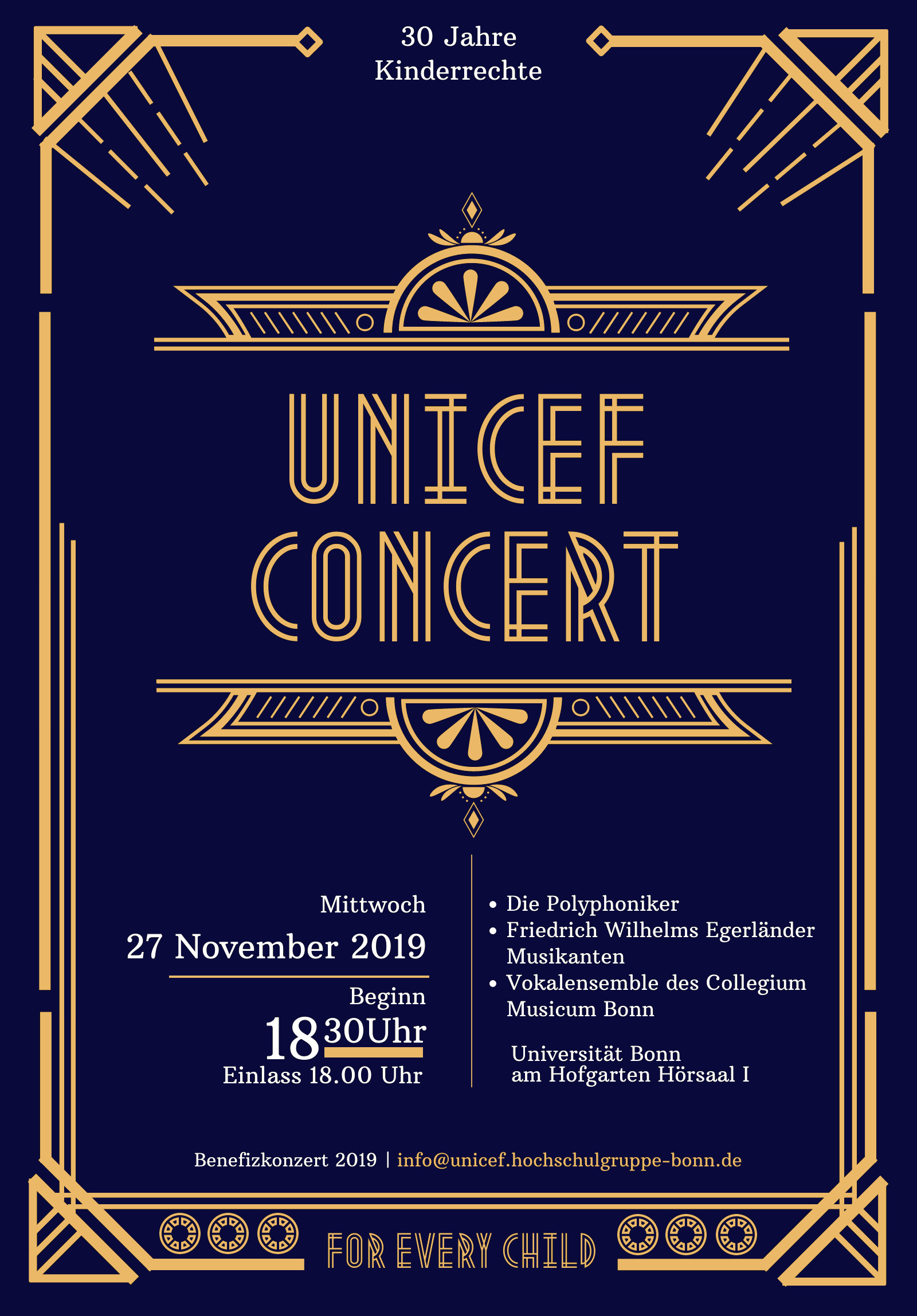 Flyer Front Benefizkonzert Flyer Front Benefizkonzert