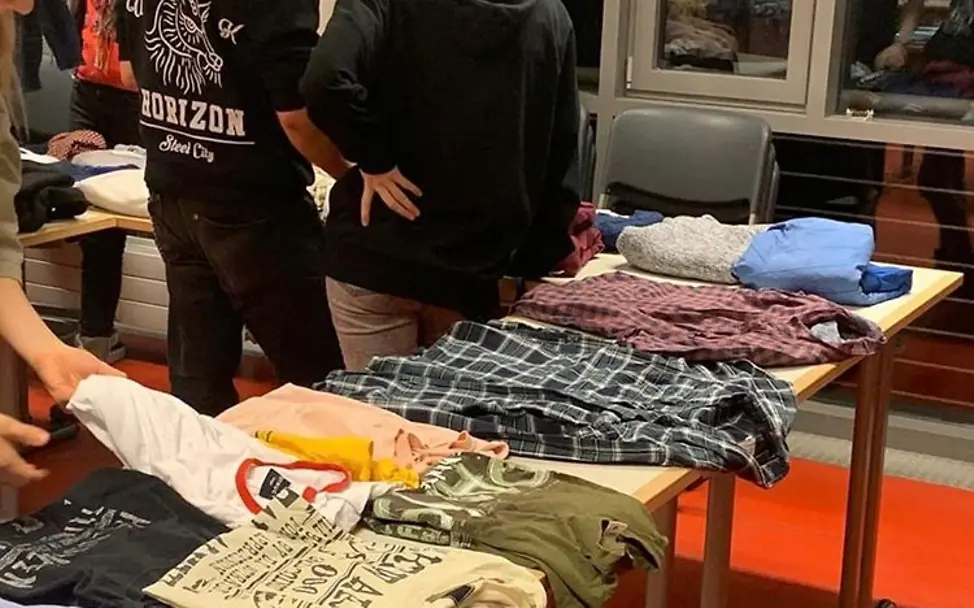 Kleidertausch | © UNICEF Potsdam/2019/Linder