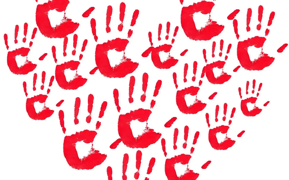 Für Kinderrechte und gegen den Einsatz von Kindersoldaten - Red Hand Day 2020 © UNICEF-AG Berlin Für Kinderrechte und gegen den Einsatz von Kindersoldaten - Red Hand Day 2020 © UNICEF-AG Berlin