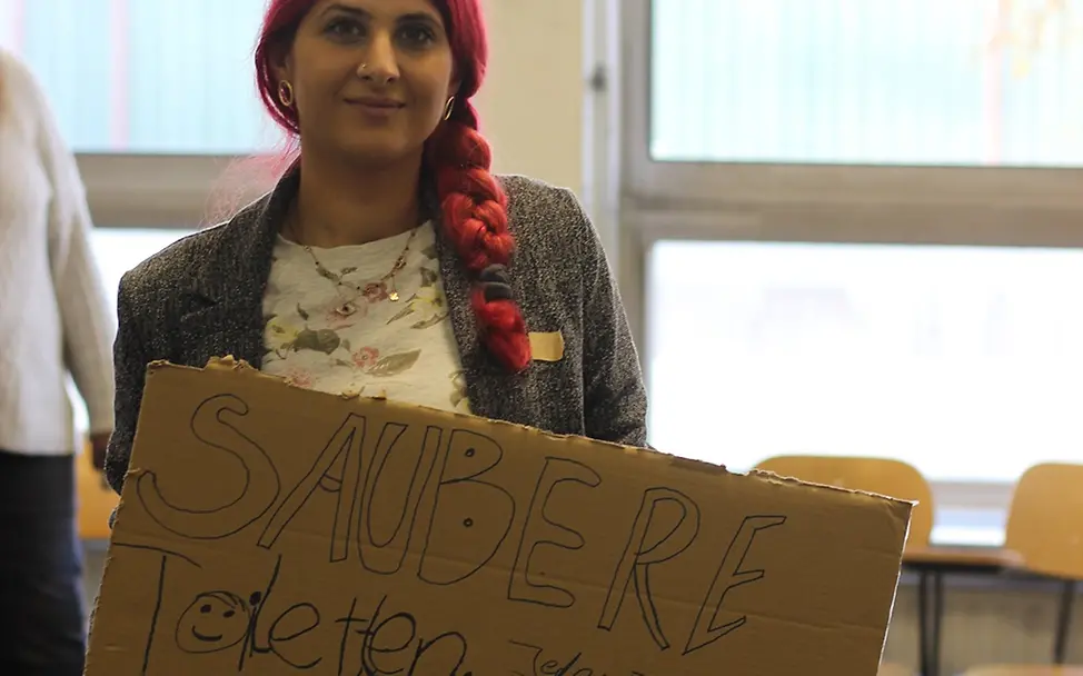 Gizem Anapali vom AK-Team © UNICEF-AG Berlin Gizem Anapali vom AK-Team © UNICEF-AG Berlin