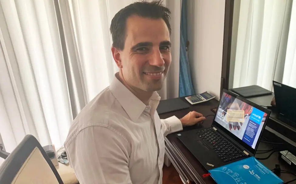 UNICEF-Mitarbeiter Andreas Wüstenberg in Bangkok | © UNICEF/Wüstenberg UNICEF-Mitarbeiter Andreas Wüstenberg in Bangkok