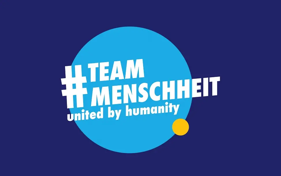 #TeamMenschheit | © UNICEF DT Logo TeamMenschheit