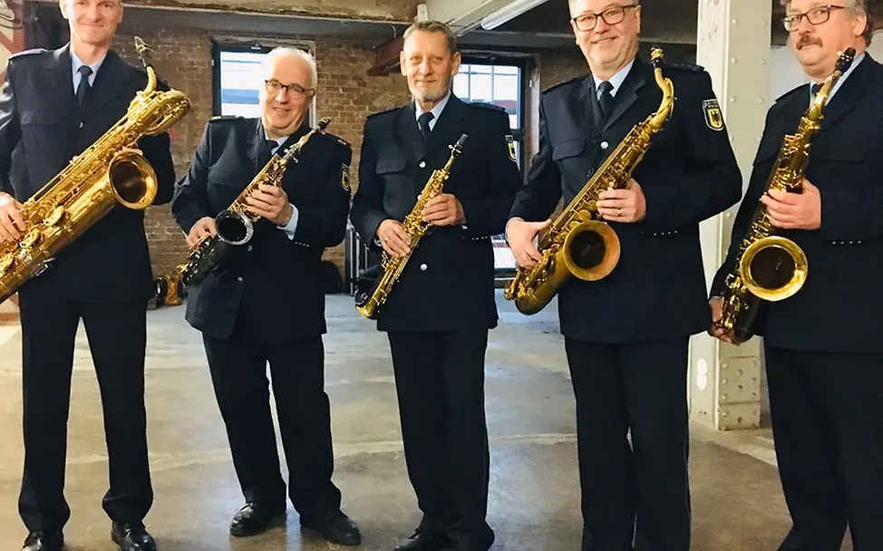 Mitglieder des Bundespolizeiorchesters © UNICEF-AG Berlin