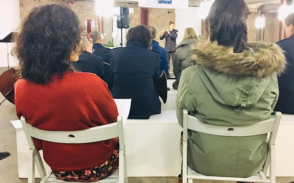 Während des Konzerts © UNICEF-AG Berlin