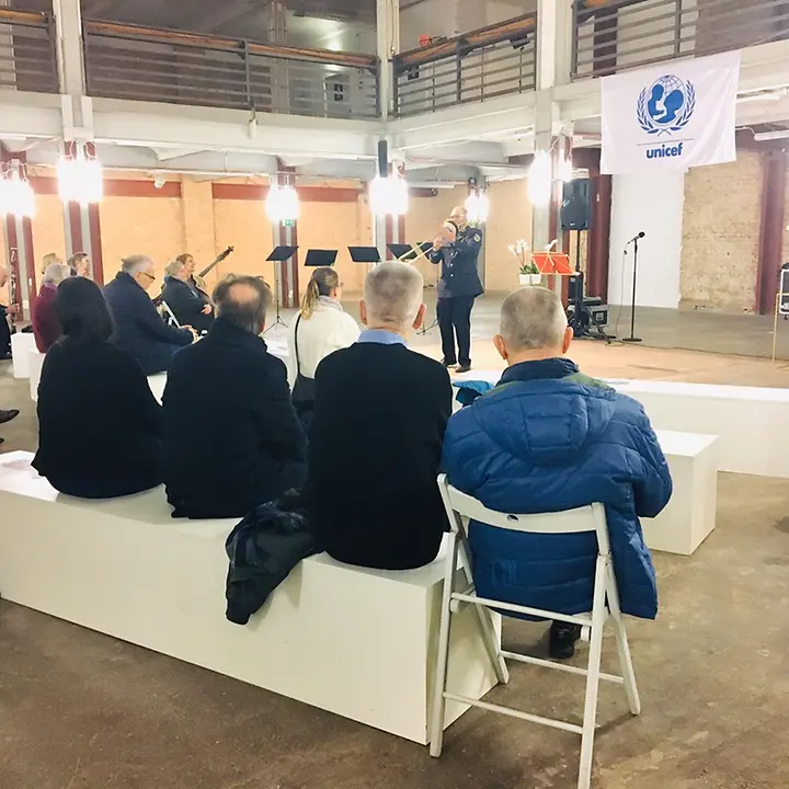 Am 26. Januar fand das Benefizkonzert des Bundespolizeiorchesters statt © UNICEF-AG Berlin