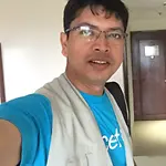 UNICEF-Mitarbeiter Zahidul Hassan in Bangladesch. | © UNICEF/Hassan UNICEF-Mitarbeiter Zahidul Hassan in Bangladesch.