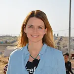 Eva Padberg, UNICEF-Botschafterin | © UNICEF/Claudia Berger Eva Padberg, UNICEF-Botschafterin