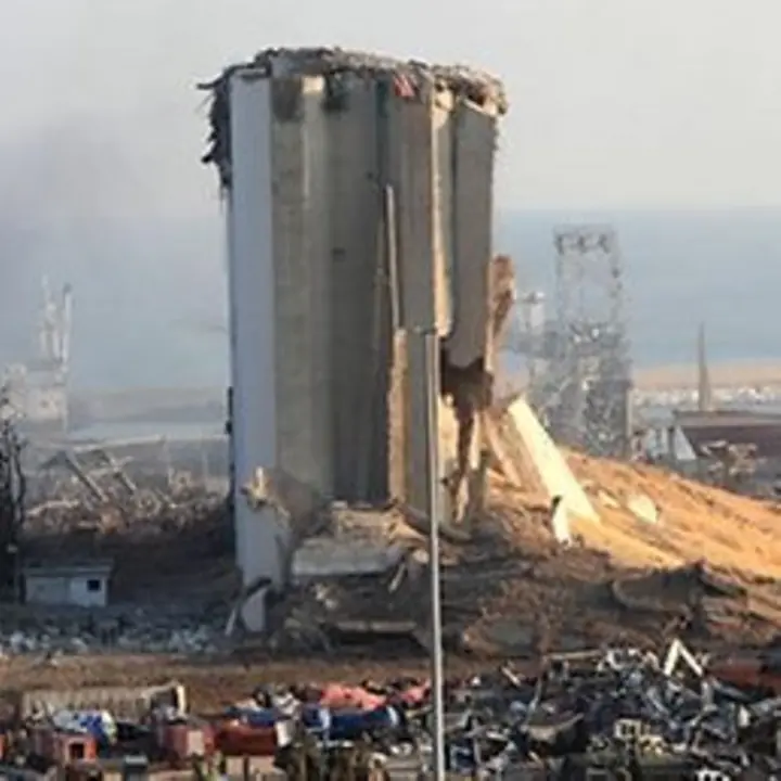 Blick auf das zerstörte Beirut. Blick auf das zerstörte Beirut. © UNICEF/UNI356239/Amro/AFP