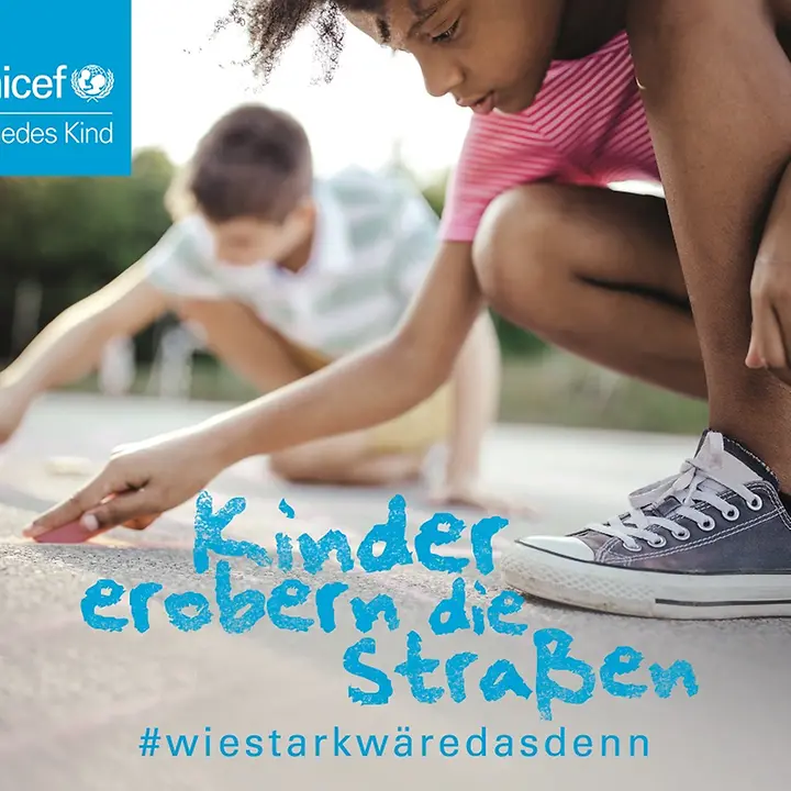 Kinder erobern die Straßen - Weltkindertag 2020 © UNICEF