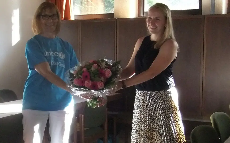 Leitungsübernahme der Arbeitsguppe Saarbrücken mit Christiane Siewert