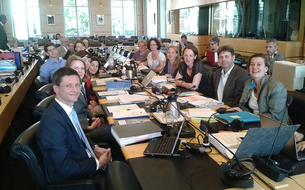 Die deutsche Delegation in Genf © UNICEF Deutschland