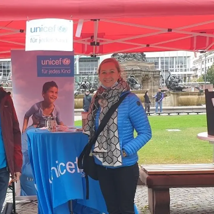Unicef stand Kinderspektakel
