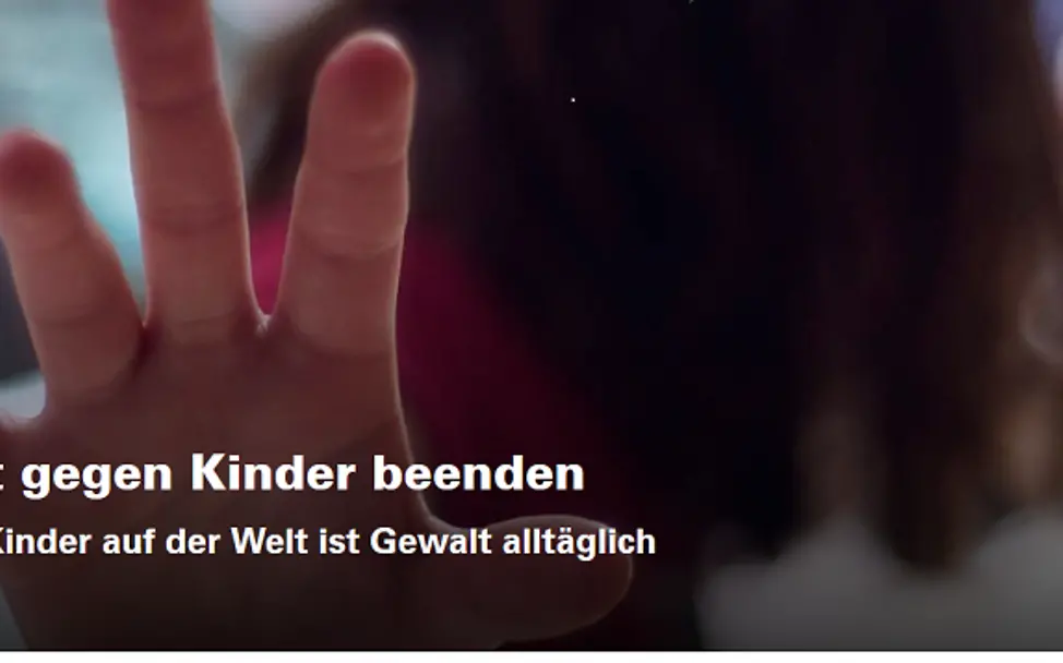 Gewalt gegen Kinder beenden