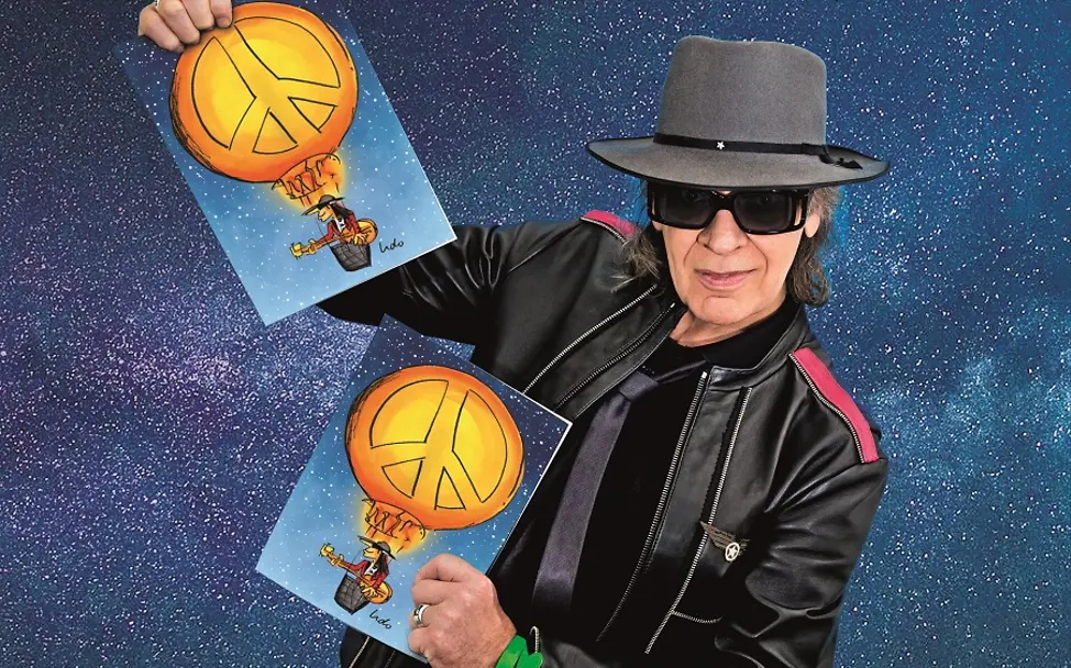 Udo Lindenberg präsentiert seine neue UNICEF-Karte 2020.