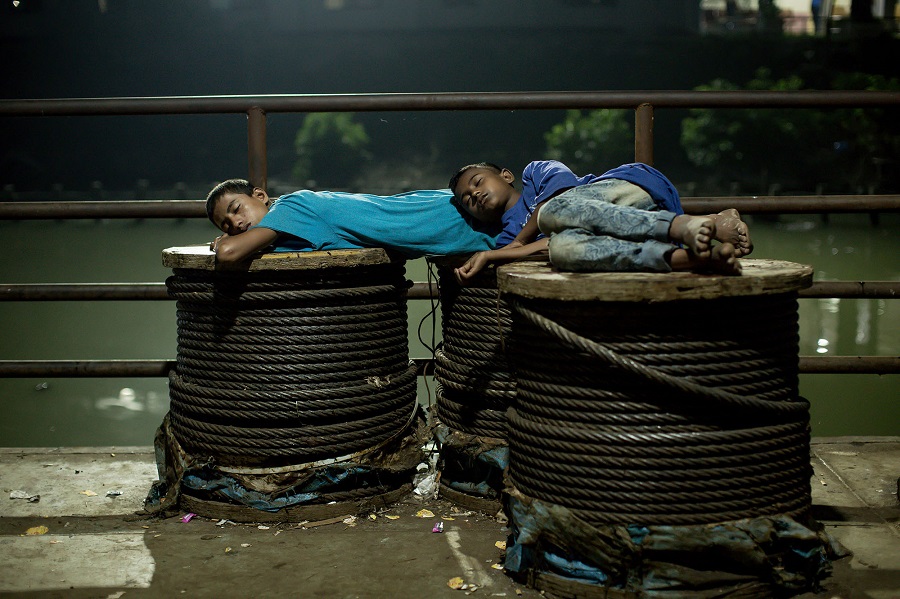 Bangladesch: Ihr Bett ist die Straße