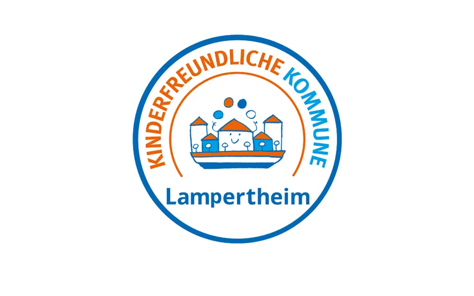 Logo Kinderfreundliche Kommune Lampertheim