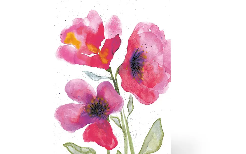 Aquarellblumen © UNICEF Aquarellblumen © UNICEF