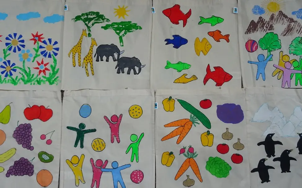 Taschenmotive zum Thema Mitverantwortung für die Umwelt tragen Taschenmotive zum Thema Mitverantwortung für die Umwelt tragen