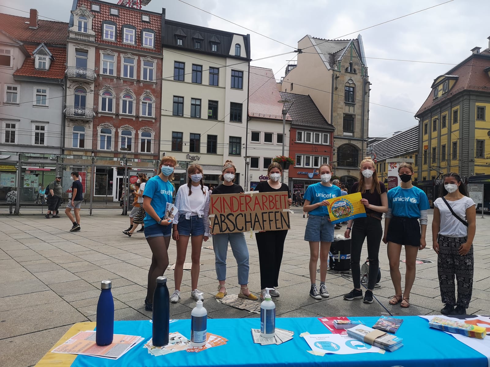 Nachbericht Aktion gegen Kinderarbeit 12.06.21