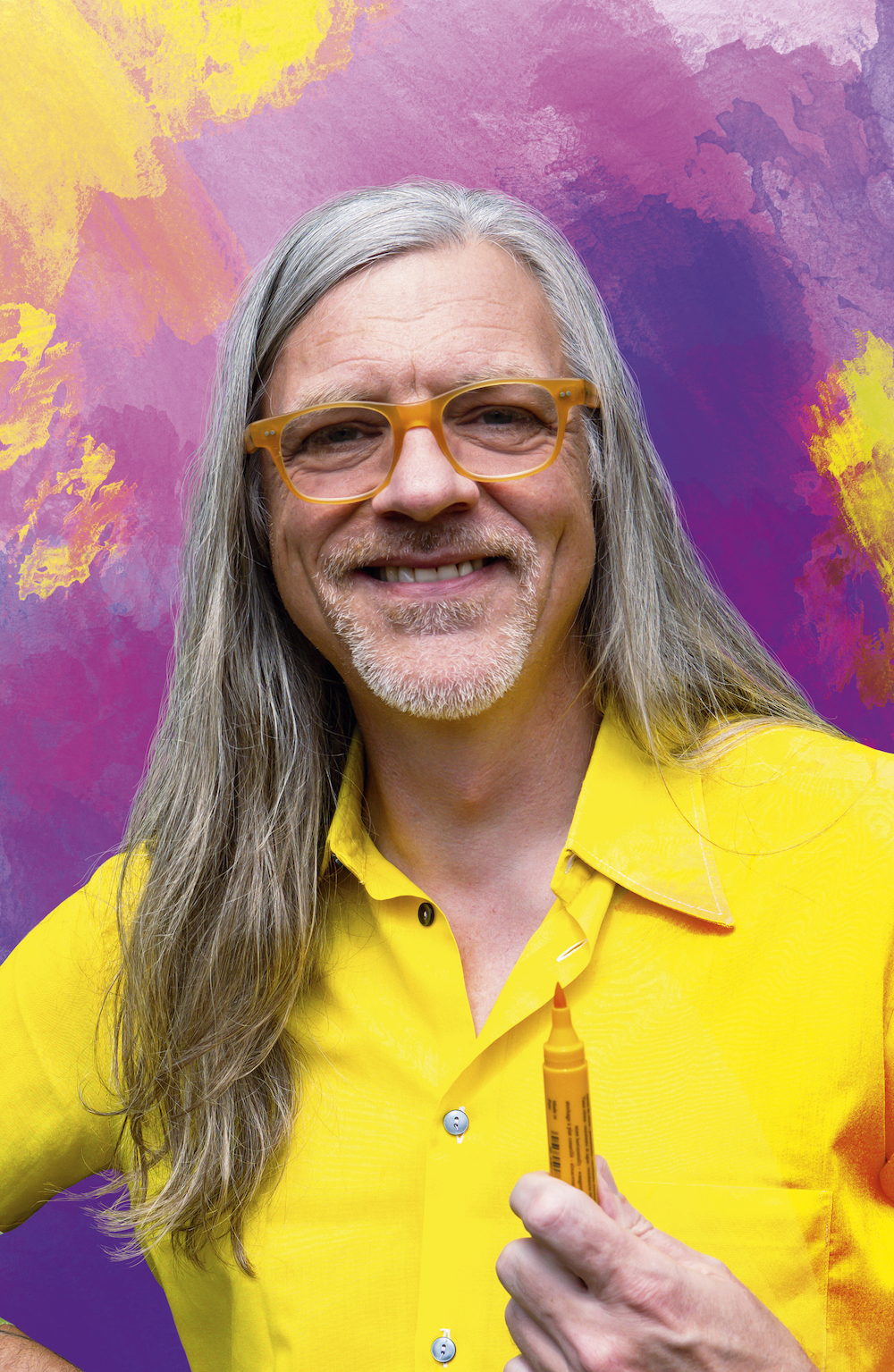 Dirk Trageser alias Herr Färberich © Traumsalon edition Dirk Trageser alias Herr Färberich © Traumsalon edition