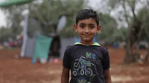 Syrien: Yamin und seine Familie müssen fliehen als die Gefechte näher kommen. 