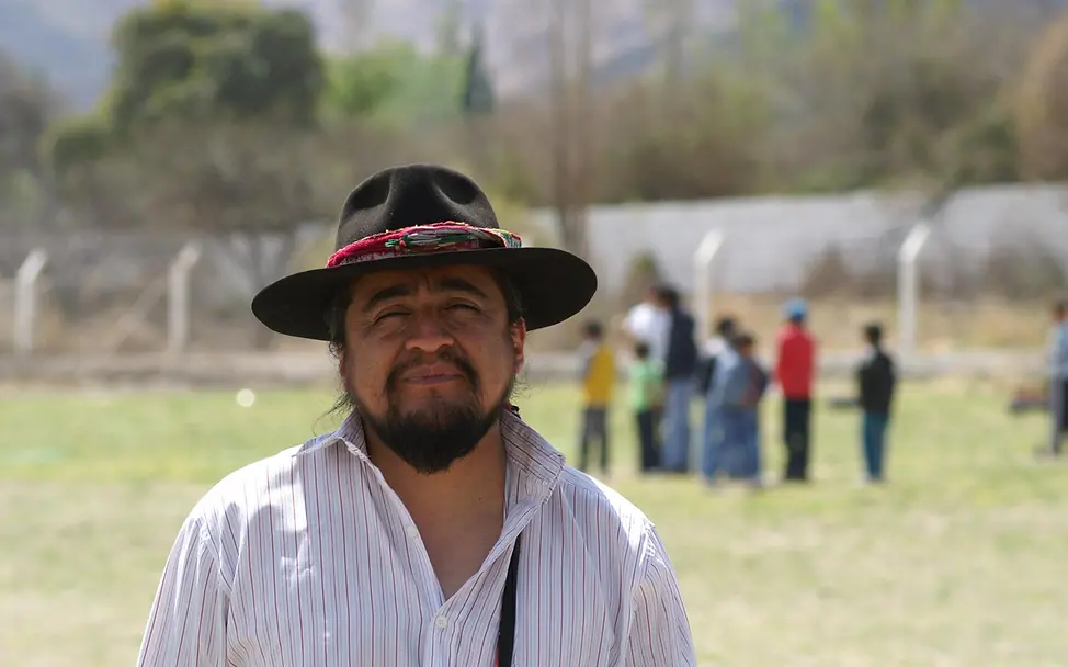 Argentinien: Ein Vertreter der indianischen Gemeinde. | UNICEF Blog