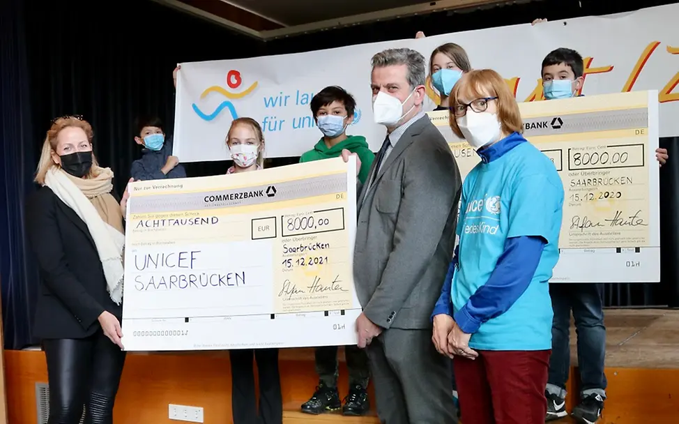 Scheckübergabe 2021 Scheckübergabe 2021