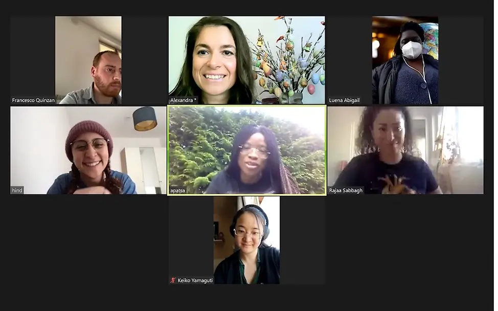 Hold together - Zoom meeting during the pandemic © UNICEF Berlin Hold together - Zoom meeting during the pandemic © UNICEF Berlin