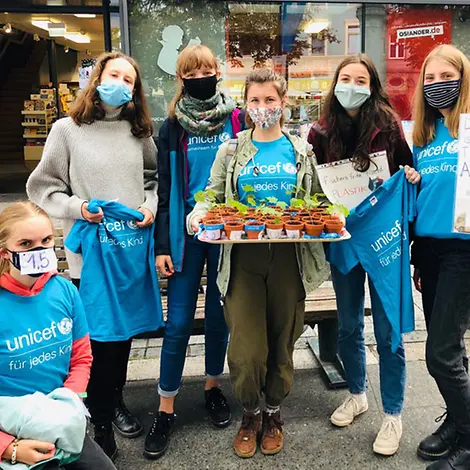Das UNICEF Juniorteam Lörrach | © UNICEF Juniorteam Lörrach Das UNICEF Juniorteam Lörrach