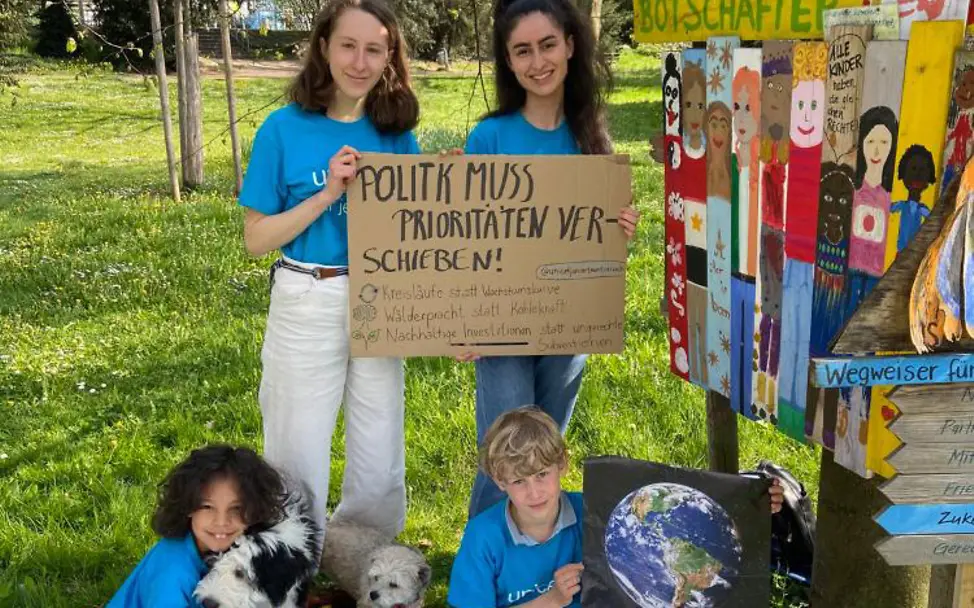 Klima und Kinderrechte: UNICEF Juniorteam Lörrach | © UNICEF Juniorteam Lörrach Klima und Kinderrechte: UNICEF Juniorteam Lörrach