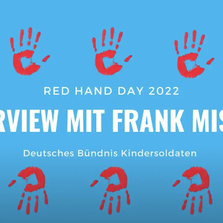 Interview mit dem Sprecher des Deutschen Bündnis Kindersoldaten Frank Mischo © UNICEF Berlin Interview mit dem Sprecher des Deutschen Bündnis Kindersoldaten Frank Mischo © UNICEF Berlin