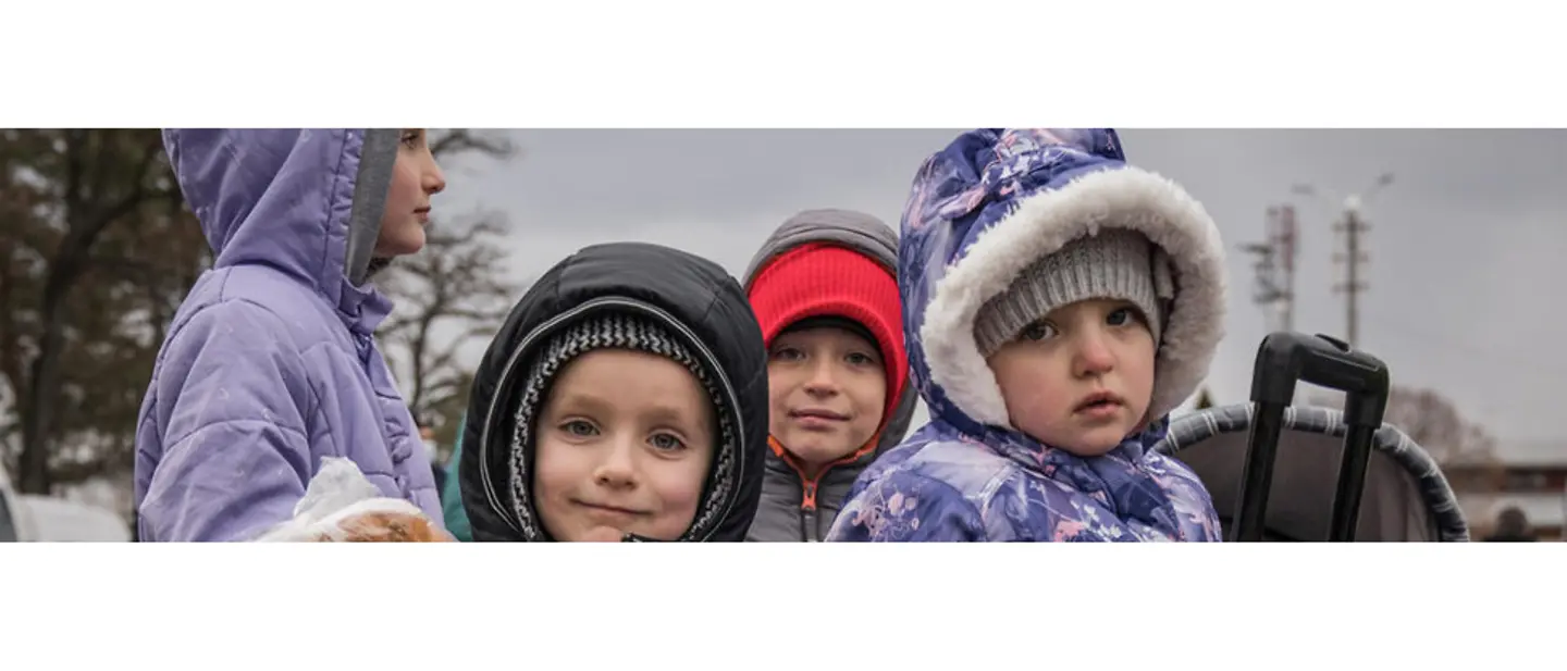 Kinder aus der Ukraine auf der Flucht. | © UNICEF/Moldovan Kinder aus der Ukraine auf der Flucht.