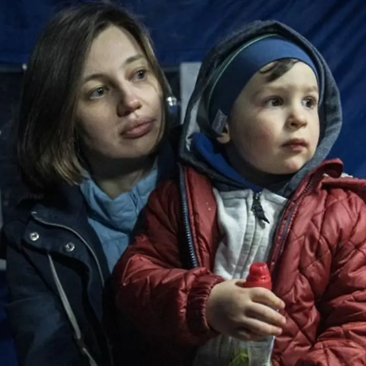 Mutter und Sohn aus Odessa geflüchtet